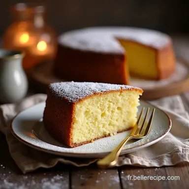 Cake au Chocolat Blanc Dlicieux Le Go&ucirc;t du Bonheur Fiche recette