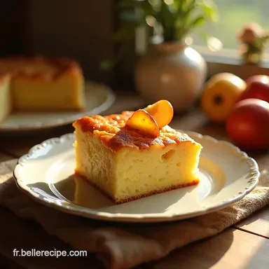 Cake aux Pommes Moelleux pour La Recette Facile de GrandM&egrave;re Fiche recette