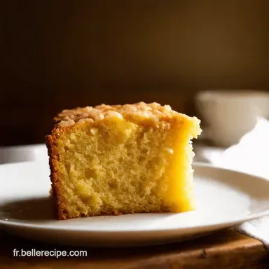 Cake Pomme Cannelle Facile Le Go&ucirc;ter de Mamie Fiche recette