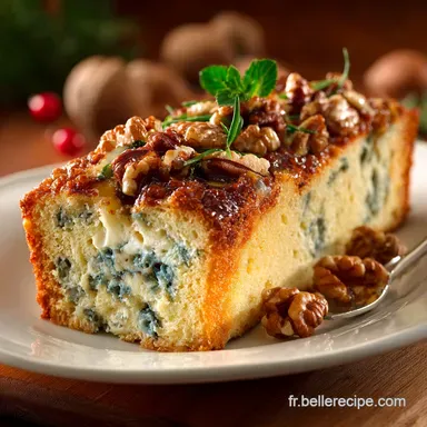 Cake Roquefort et noix Recette Royale Moelleux et Facile Ap&eacute;ro