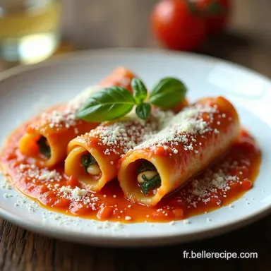 Recette Authentique de Cannelloni &agrave; la Sicilienne Fait Maison