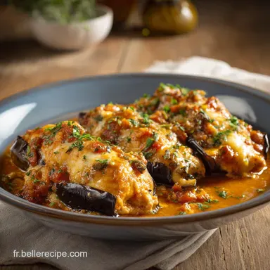 Cannellonis aubergine et poulet Recette fondante et plat familial garanti Fiche recette