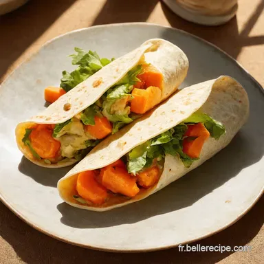 Wraps sans tortilla Wraps carottes Ma Recette Fa&ccedil;on Tuileries