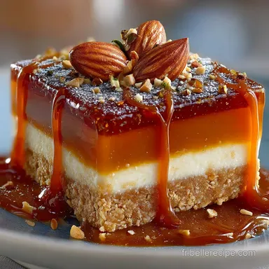 Carr&eacute;s aux Amandes Irr&eacute;sistibles Recette Classique Caramel et Sabl&eacute; Fiche recette