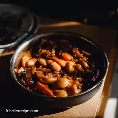 L&eacute;gumineuse Recette Facile: Mon Cassoulet V&eacute;g&eacute;tarien Secret! Fiche recette