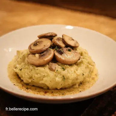 Champignons Cr&egrave;meux &agrave; lAil Ma Recette Facile au Parmesan Fiche recette