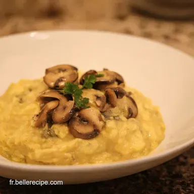 Champignons Cr&egrave;meux &agrave; lAil Ma Recette Bistro Facile Fiche recette