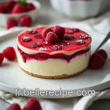 Charlotte aux Framboises &Eacute;clatante : Un Dessert L&eacute;ger et D&eacute;licieux Fiche recette