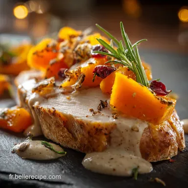 Chausson butternut et poulet : Recette r&eacute;confortante, sucr&eacute;-sal&eacute; et croustillante Fiche recette