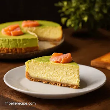 Cheesecake Sal&eacute; Avocat Saumon Un Ap&eacute;ro Chic et Facile Fiche recette
