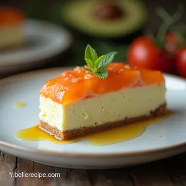 Recette Cheesecake Sal&eacute; Avocat et Saumon Fum&eacute; Parfait