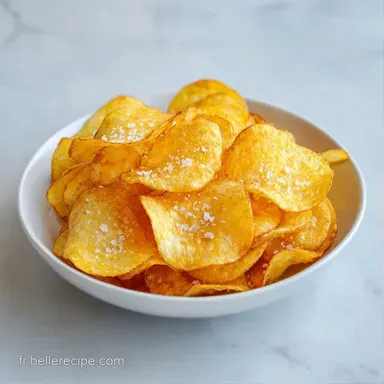 Chips Pomme De Terre: Craquantes Fiche recette