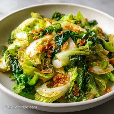 Chou Chinois Saut&eacute; au Porc, Pr&ecirc;t en 20 Minutes Fiche recette