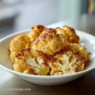 Chou-fleur R&ocirc;ti : Recette de 4 Portions avec &Eacute;pices Fum&eacute;es