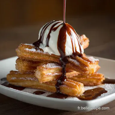 Churros Maison espagnols Croquants Fondants Go&ucirc;ter Parfait Fiche recette