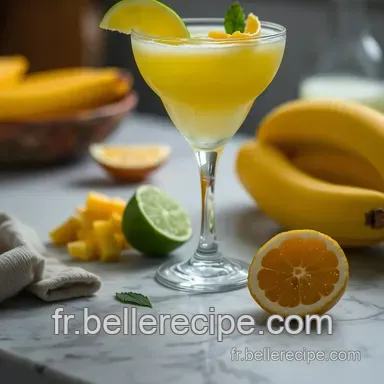 Cocktail Bora Bora Sans Alcool : Evasion Fra&icirc;che et Tropicale Fiche recette