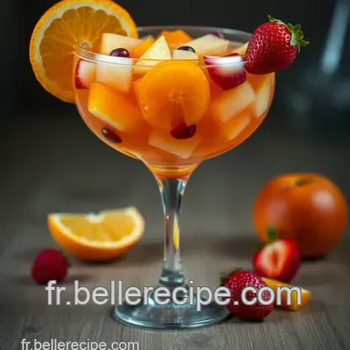 Cocktail de Fruits Frais sans Alcool : Une Explosion de Saveurs Parisiennes Fiche recette