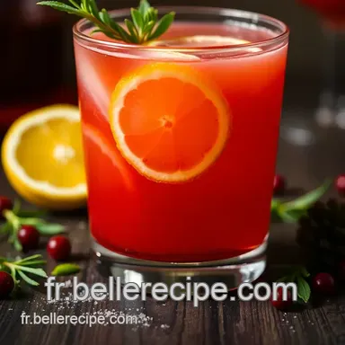 Cocktail Sans Alcool Grenadine &Eacute;tincelant : Une Boisson Festive et Rafra&icirc;chissante Fiche recette