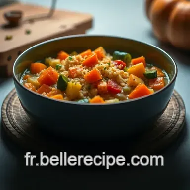 Cocotte de L&eacute;gumes d'Automne au Curcuma - Recette V&eacute;g&eacute;tarienne Facile Fiche recette