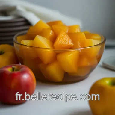 Compote de Pommes: Ma Recette Facile et R&eacute;confortante Fiche recette
