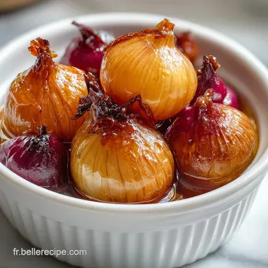 Confit d'Oignons: Un D&eacute;lice Fondant