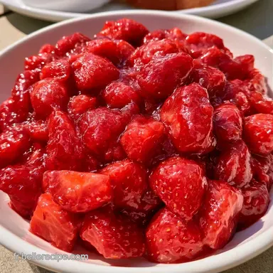 Confiture De Fraises Pour 4 Pots Fiche recette