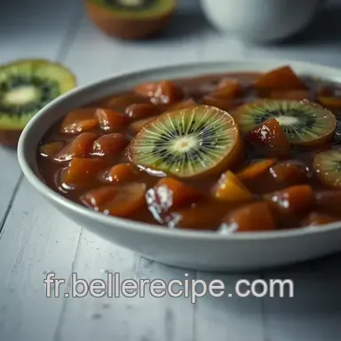 Confiture de Kiwi Maison : Douceur Acidul&eacute;e Facile et Irr&eacute;sistible Fiche recette