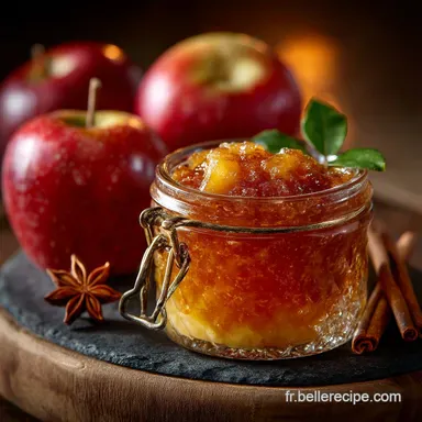 Confiture de Pommes &Eacute;pic&eacute;e La recette de GrandM&egrave;re pour lautomne Fiche recette