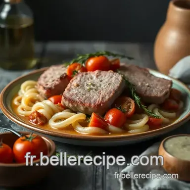Recettes de C&ocirc;te de Veau: La D&eacute;licieuse C&ocirc;te &agrave; la Proven&ccedil;ale Fiche recette