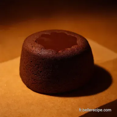 Coulant au Chocolat Facile Le C&oelig;ur Fondant R&eacute;v&eacute;l&eacute; Fiche recette