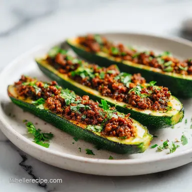 Courgettes Farcies Pour 4 Personnes Fiche recette