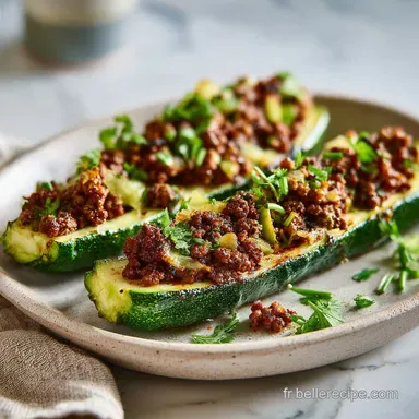 Courgettes Farcies Pour 4 Personnes