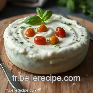 Recette Mascarpone Sal&eacute; : Cr&egrave;me D&eacute;licieuse aux Herbes et L&eacute;gumes R&ocirc;tis Fiche recette