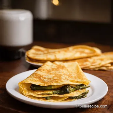 Cr&ecirc;pes Vegan &Eacute;pinards Ma Recette Facile et Gourmande Fiche recette