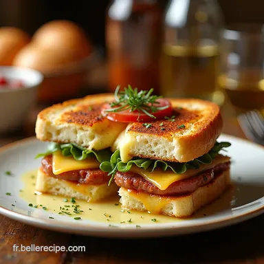 Croque Monsieur Montagnard un Go&ucirc;t Alpin Facile Fiche recette