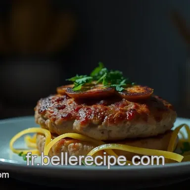 Recette de Burger de Poulet Savoureux &agrave; la Fran&ccedil;aise