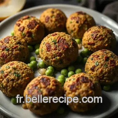 Falafels de Pois Cass&eacute;s Faciles & &Eacute;conomiques! Recette V&eacute;g&eacute;tarienne Fiche recette