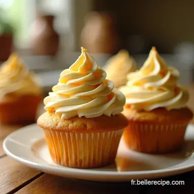 Cupcakes au Cr&egrave;me Recette Gourmande Mes Petits Plaisirs Fiche recette