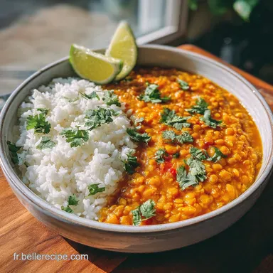 Recette Facile de Curry de Lentilles en 30 Min