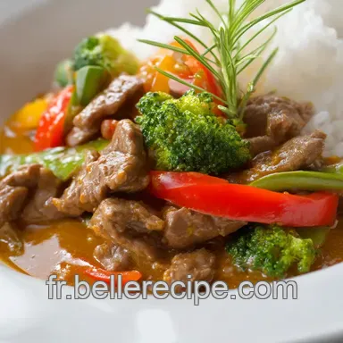 Curry Japonais au B&oelig;uf: Mon Secret R&eacute;confortant! Fiche recette