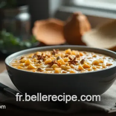 Dahl de Lentilles Corail aux &Eacute;pices Douces : Un Repas R&eacute;confortant