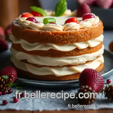 Ma Technique Facile pour une D&eacute;coration Gateau &Eacute;l&eacute;gante et Raffin&eacute;e Fiche recette