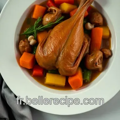 Effiloch&eacute; de Canard: Un Plat R&eacute;confortant du Sud-Ouest &agrave; Partager Fiche recette