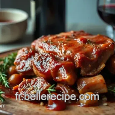 D&eacute;licieuse cuisson &eacute;paule agneau : Recette R&ocirc;tie aux Herbes et Vin Rouge