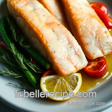 Filet de Julienne au Four : D&eacute;licatesse Maritime &agrave; Partager Fiche recette