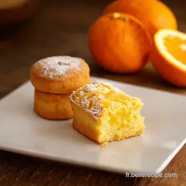 Financiers &agrave; lOrange Ma Recette Facile Parfum&eacute;e Fiche recette