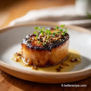 Foie Gras Po&ecirc;l&eacute; : Recette Gastronomique en 30 Minutes Fiche recette