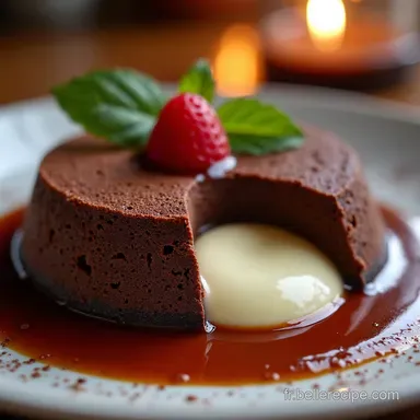 Fondant au Chocolat aux Petits Suisses C&oelig;ur Cr&eacute;meux Fiche recette