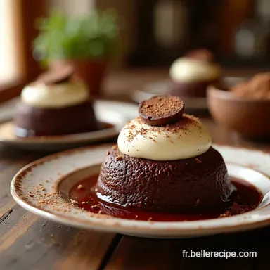 Le Meilleur Fondant Chocolat Mascarpone Un D&eacute;lice Coulant Fiche recette