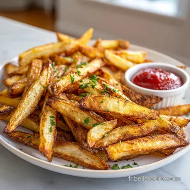 Frites Maison A Lairfryer pour 4 Servings